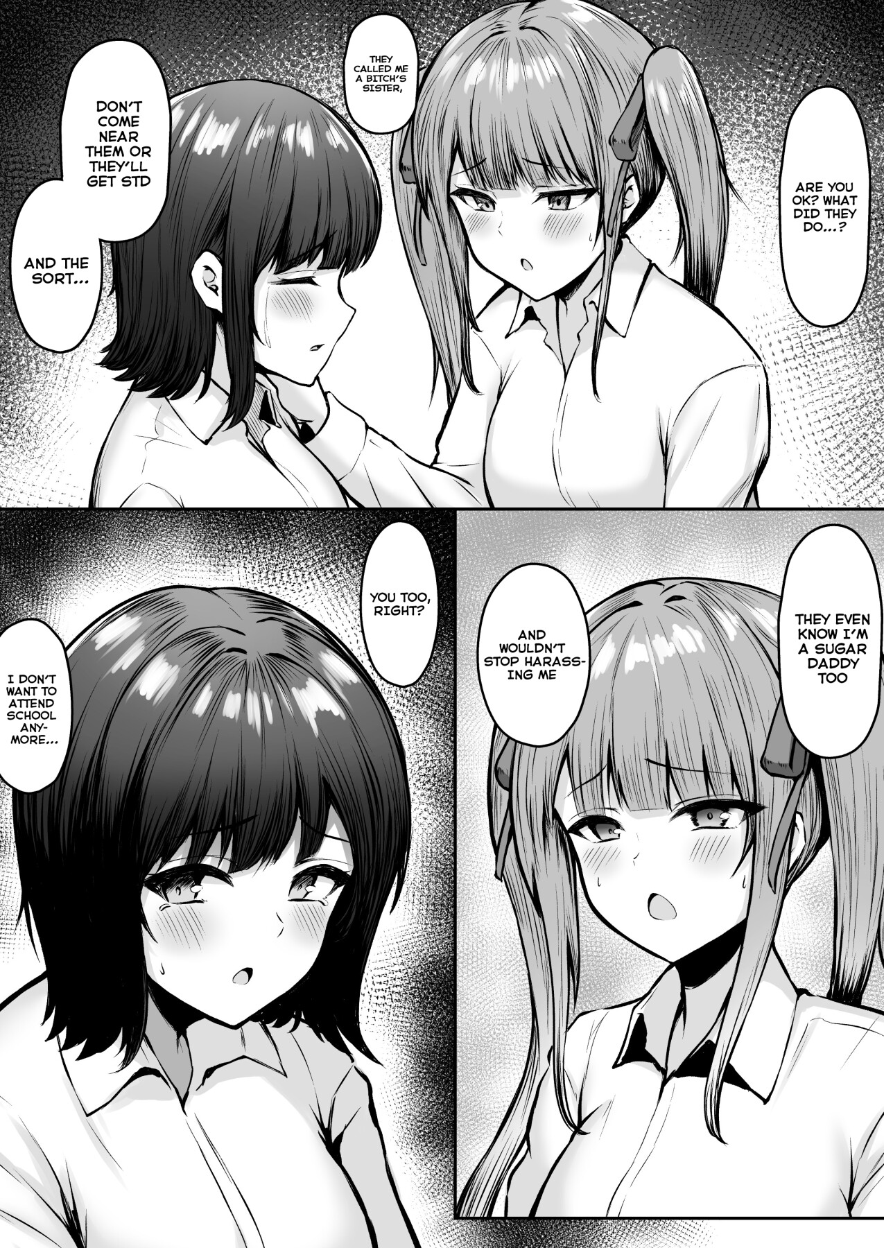 Hentai Manga Comic-My Boyfriend Is Cuckold By My Sister Who Is A Landmine ~Ria Mitsuru's Older Sister And Her Younger Sister Who Works With Papa~-Read-10